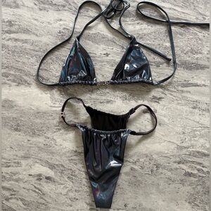 Outcast Holographic bikini set